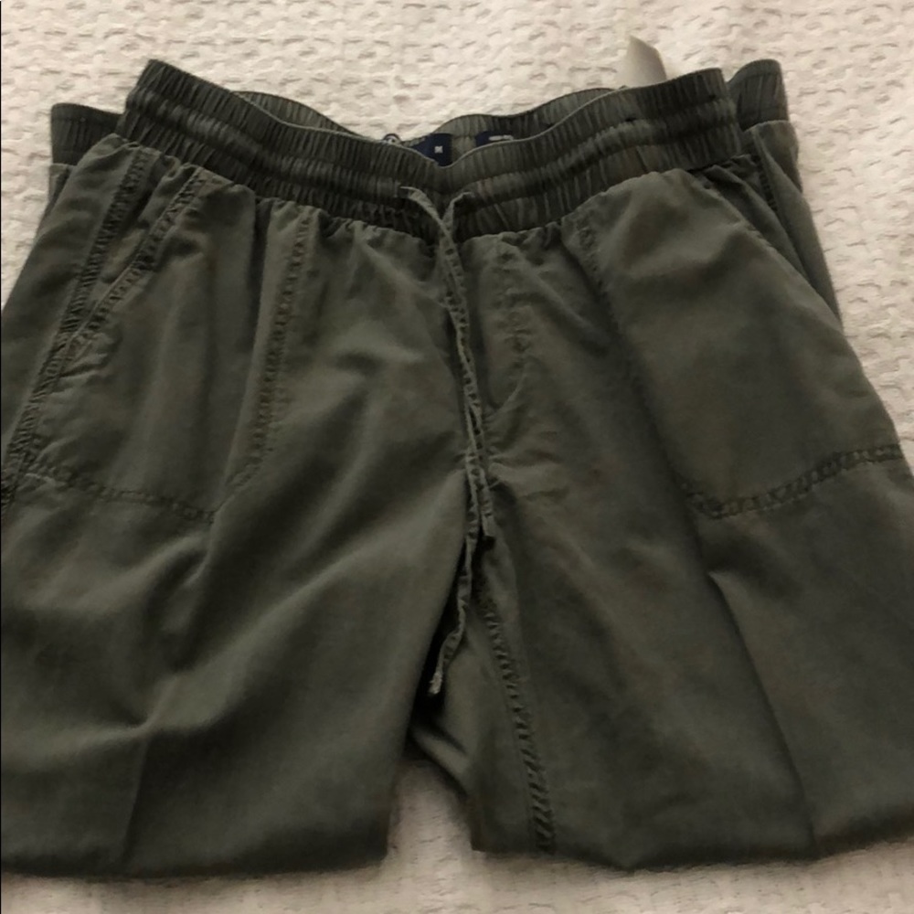 Navy green cargo pants